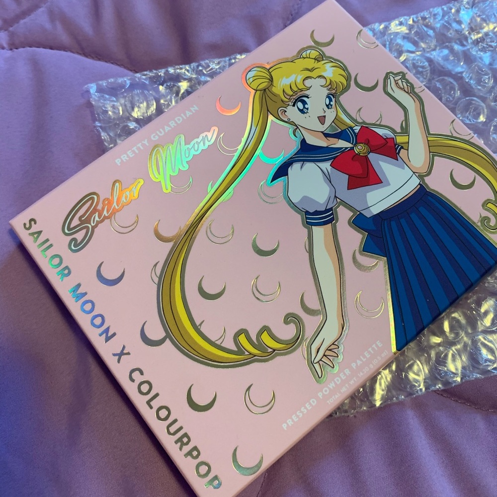Colourpop x Sailor Moon Guardian Eyeshadow Palette